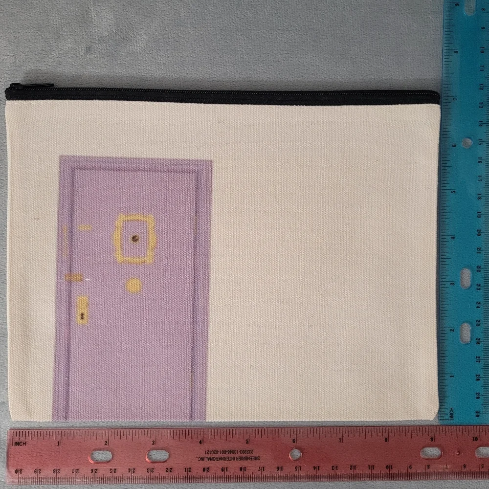 🔴BUNDLE 4/$20🔴Lightweight Canvas Pouch - Picture 4 of 15